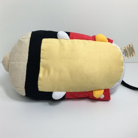 Disney Tsum Tsum Plush Minnie Mouse Red Stuffed Animal Polka Dot Toy Pillow 14” - Picture 6 of 12